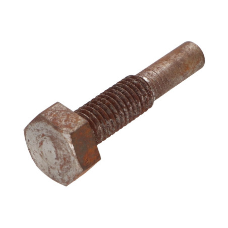 1 x Metalliruuvit Kuusiopää TH M10X45 Luokka 6.8 Raakateräs Litteä 8/20