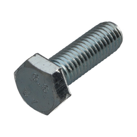 1 x Metalliruuvit Kuusiopää TH M8x45 Luokka 6.8 Sinkitty teräs