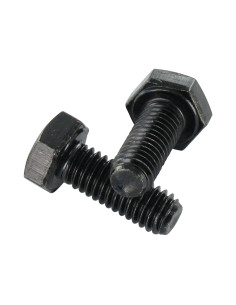 Metalliruuvit Kuusiopää TH M6X12 Luokka 6.8 Musta...