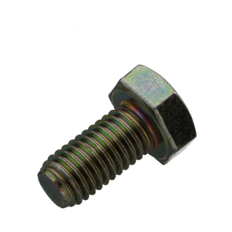 1 x Metalliruuvit Kuusiopää TH M5X10 Luokka 6.8 Dikromattu