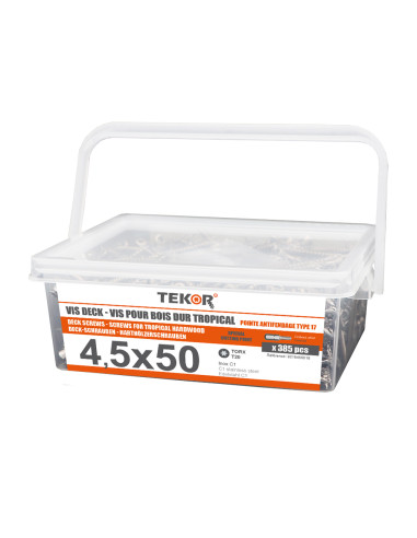 1 x Sanko 385 Ruuvi DECK TEKOR 4,5x50...