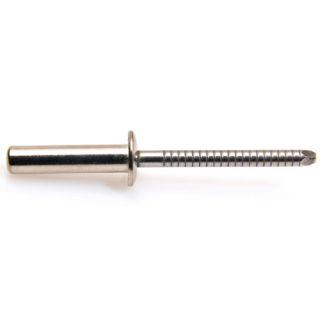 1 x Niitti Tiivis GOSTOP MINOX Vakio pyöreä kanta 3,2 x 10