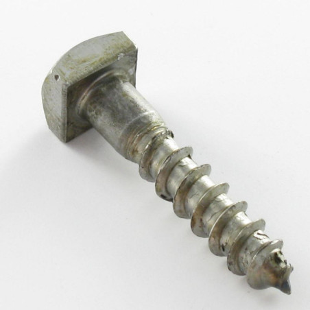 1 x Ankkuriruuvi 7X35 Pää Neliönmuotoinen 11x11x5 Raakateräs