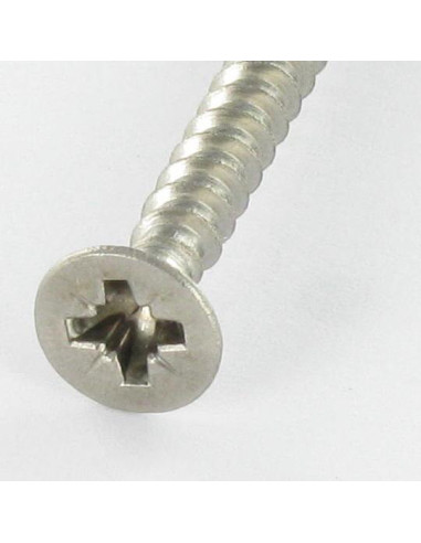 1 x Puuruuvi uppokantainen Pozi PZ10 4X20...