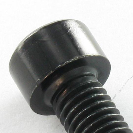 1 x Metalliruuvit "Lieriömäinen kuusiokoloruuvi M10X30 Kokonaan kierteytetty Luokka 8.8 Avain 8 HC8 Musta sinkitty