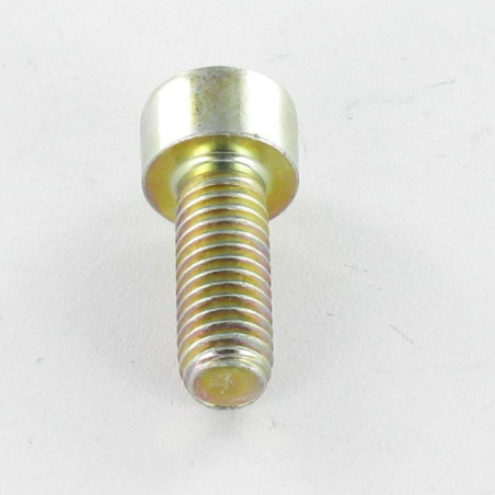 1 x Metalliruuvit "Lieriömäinen kuusiokoloruuvi M4X25 Kokonaan kierteytetty Luokka 8.8 Avain 3 HC3 Dikromattu