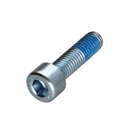 1 x Metalliruuvit "Lieriömäinen kuusiokoloruuvi M8X30 Luokka 8.8 Avain 6 HC6 Sinkitty teräs Lukitus kierre