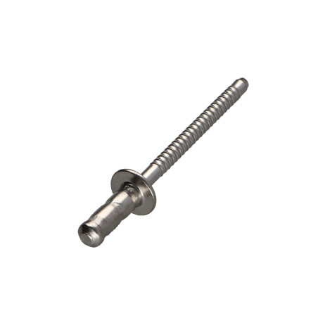 1 x Sokkoniitti/vetoniitti GOMULTI Ruostumaton teräs 4X10 Kiristimen paksuus 1.5 to 5 Litteä pää