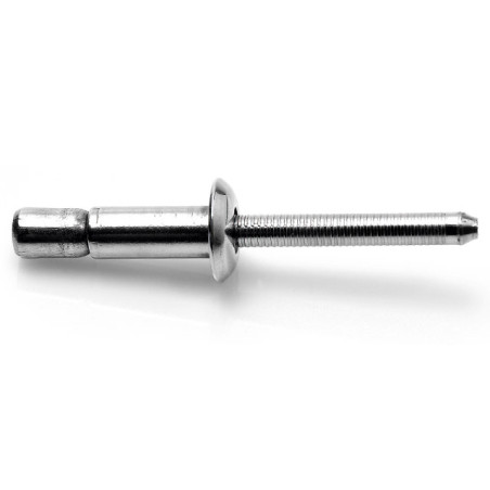 1 x Vetoniitti HIGHbolt Vakio pyöreä kanta Täysin Ruostumatonta Terästä 6.4X19