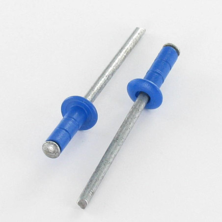1 x Sokkoniitti/vetoniitti GOMULTI Alumiiniteräsvarsi TRS 4X12 RAL5017