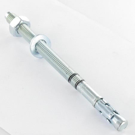 1 x Ankkuripultti Kiinnityspisteet R-XPTIIIZP M12X80 Sinkitty teräs RAWLPLUG