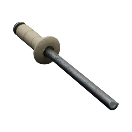 1 x Sokkoniitti/vetoniitti GOMULTI Alumiiniteräsvarsi TRS 4X12 RAL 1013 helmenvalkea