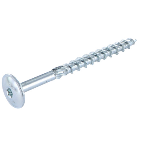 1 x Puuruuvi Levypää TORX T40 10X140 Sinkitty teräs