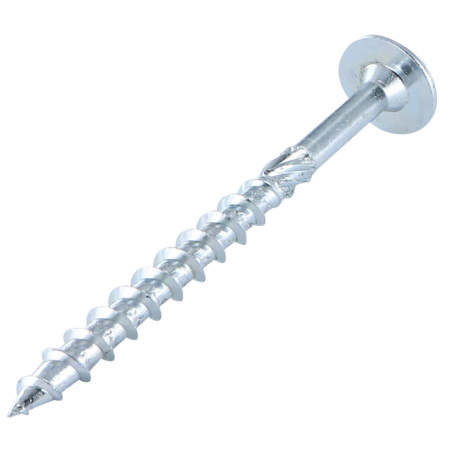 1 x Puuruuvi Levypää TORX T40 10X140 Sinkitty teräs