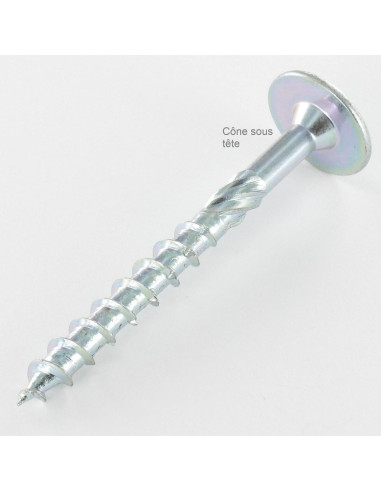 1 x Puuruuvi Levypää TORX T40 10x100 Sinkitty...