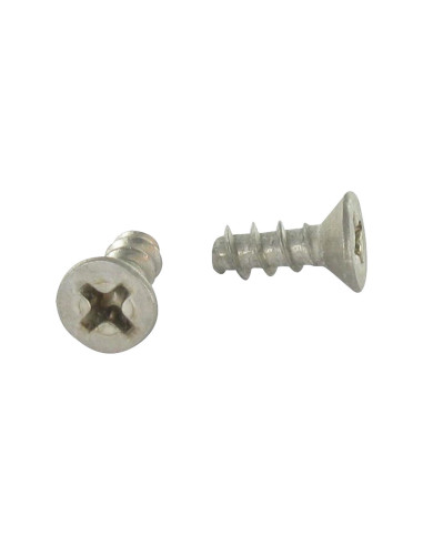 1 x PVC-ruuvi uppokantainen Phillips 4X10...