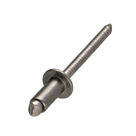 1 x Vetoniitti Täysin Ruostumatonta Terästä TRS 4,8 x 12 Kiristimen paksuus 5 to 7