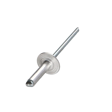 1 x "Sokkoniitti 4X10 Kiristimen paksuus 4 to 6 Erittäin suuri pää (TEL/tête extra large) ALX