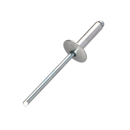 1 x "Sokkoniitti 4X10 Kiristimen paksuus 4 to 6 Erittäin suuri pää (TEL/tête extra large) ALX
