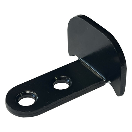 1 x Kulma viiste sulkimen salpaa varten 25 mm Musta