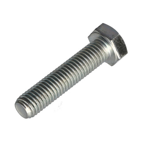 1 x Metalliruuvit Kuusiopää TH M7X60 Luokka 8.8 Sinkitty teräs Kierrepituus: 100 mm