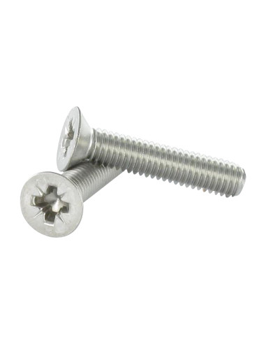 1 x Metalliruuvit uppokantainen Pozi M3X22...