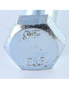 "Pultin runko Kuusiopää TH M18X150 Luokka 8.8 Sinkitty teräs 2