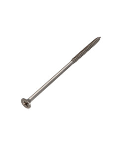Puuruuvi Ruostumaton teräs A2 uppokantainen Pozi 6X160...