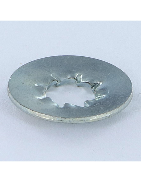 1 x Viuhka-aluslevy Limittäinen sisäinen hammastus JZ M16X32X1.4 Sinkitty teräs