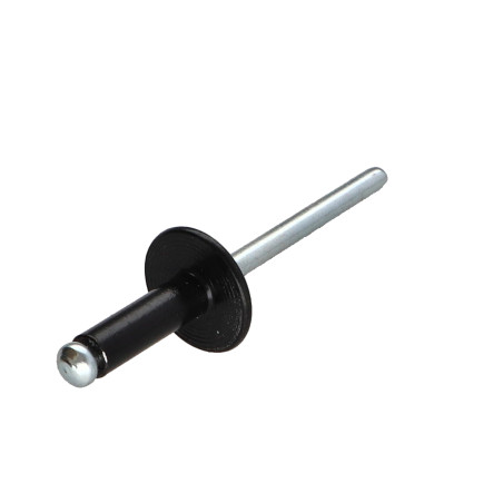 1 x "Sokkoniitti 4,8x35 Kiristimen paksuus 25 to 30 Suuri pää Musta