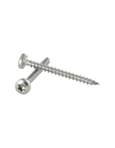 1 x Puuruuvi Pyöreä pää TORX T20 3,5x30...