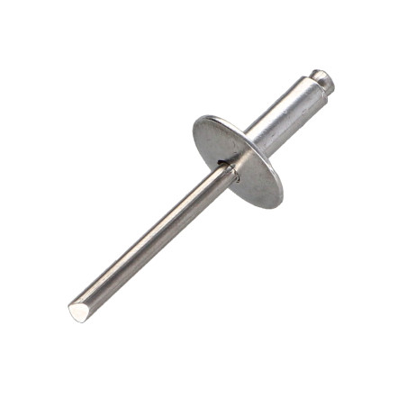 1 x Sokkoniitti, kokonaan alumiinia 4,8 x 14 Kiristimen paksuus 7 to 9 Erittäin suuri pää (TEL/tête extra large) SINUN