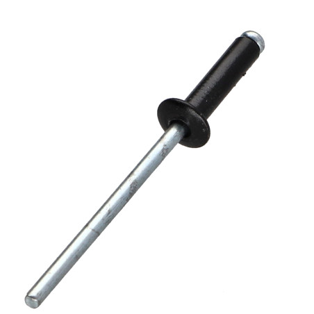 1 x "Sokkoniitti 3,2 x 12 Kiristimen paksuus 7 to 9 Vakio pyöreä kanta Musta