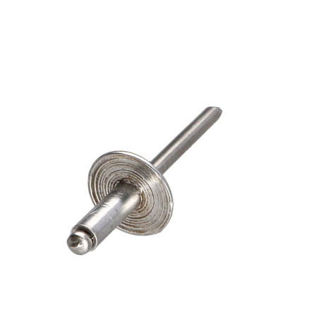 1 x Sokkoniitti, kokonaan alumiinia 4,8 x 16 Kiristimen paksuus 9 to 11 Erittäin suuri pää (TEL/tête extra large)