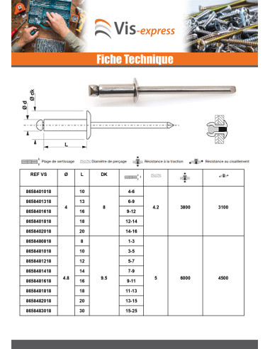 1 x Niitti Sokko Kaikki Ruostumaton teräs A4...