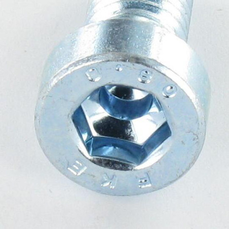 1 x Metalliruuvit "Lieriömäinen kuusiokoloruuvi MATALA/REIKÄ Avain 10 HC10 M12X30 Luokka 8.8 Sinkitty teräs