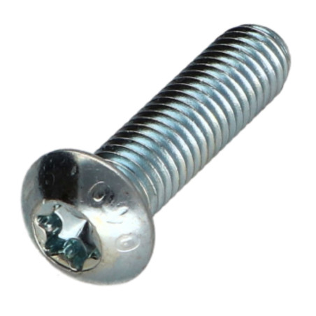 1 x Metalliruuvit Kupupää TORX T25 M5X35 Luokka 10.9 Sinkitty teräs