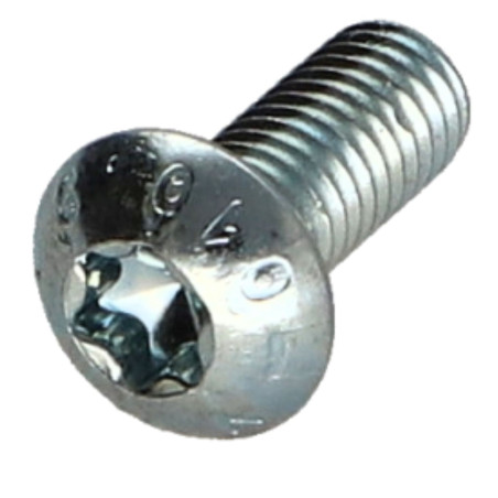 1 x Metalliruuvit Kupupää TORX T25 M5X8 Luokka 10.9 Sinkitty teräs