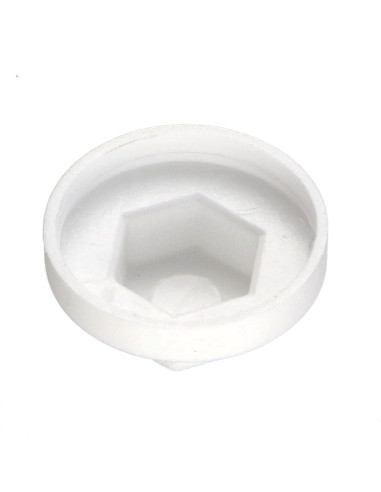 1 x Suojus Kuusiopää TH Polyetylen RAL 9010...