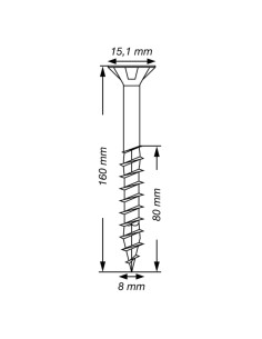 Spax T-STAR LISÄÄ uppokantainen TORX T40 Ruostumaton... 2