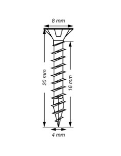 Spax T-STAR LISÄÄ uppokantainen TORX T20 Ruostumaton... 2