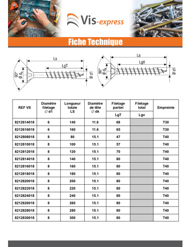 1 x Spax T-STAR LISÄÄ uppokantainen TORX T20...