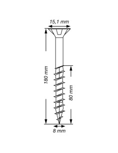 Spax T-STAR LISÄÄ uppokantainen TORX T40 Ruostumaton... 2