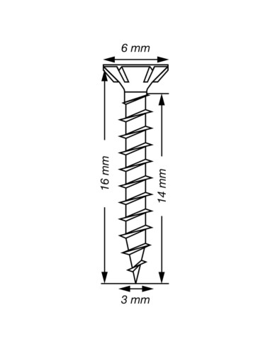 1 x Spax T-STAR LISÄÄ uppokantainen TORX T10...