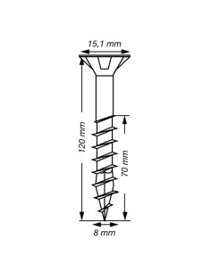 Spax T-STAR LISÄÄ uppokantainen TORX T40 Ruostumaton... 2