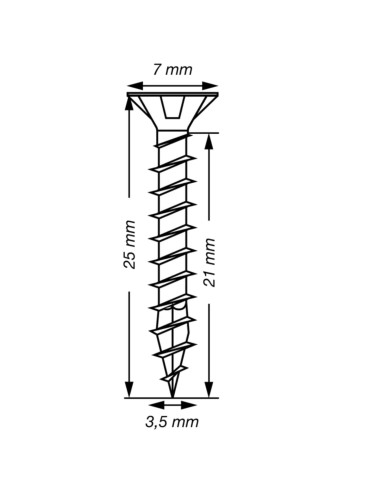 1 x Spax T-STAR LISÄÄ uppokantainen TORX T15...