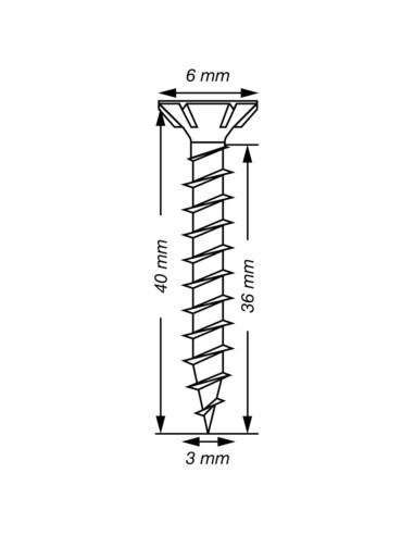 1 x Spax T-STAR LISÄÄ uppokantainen TORX T10...