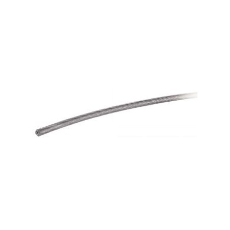 1 x Yksisäikeisen kaapelin mittari Halkaisija 4 Ruostumaton teräs A4 TUPPI PVC (myydään m:ttäin)