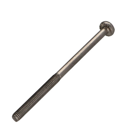1 x Metalliruuvit Kupumainen lieriöpää TORX T20 5X80 Kierteytetty kohteessa 40 Ruostumaton teräs A2