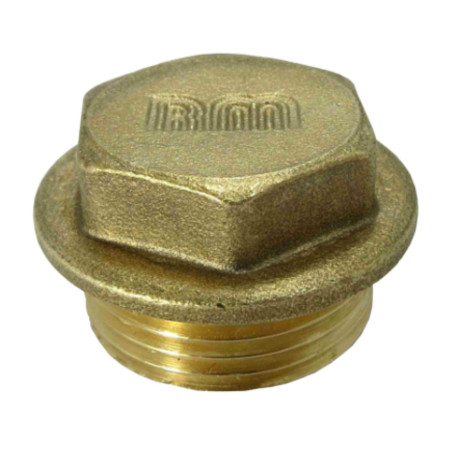 1 x Urosliitin Kuva 290 26x34 (1") Suuri pää Messinki